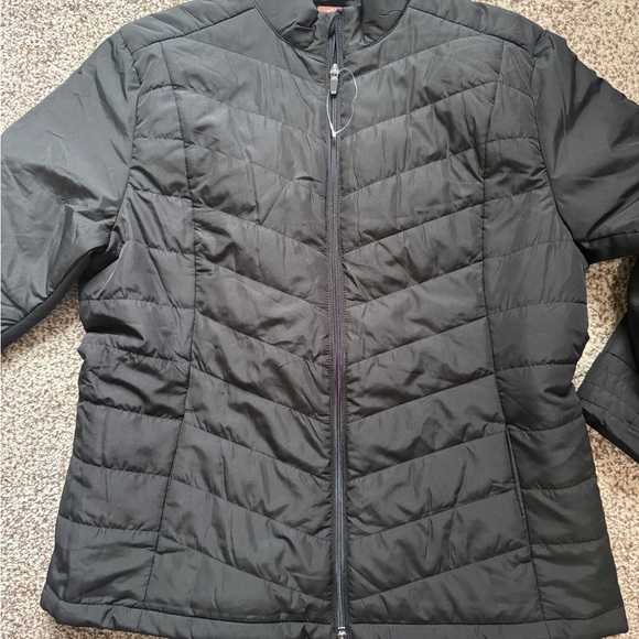 Ben Hogan Quilted Puffer Jacket | Black | XL | NWOT | Full Zip + Stand Collar - Picture 1 of 9